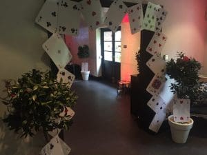 Beauty & the Beast Event Cheshire Card Decorations