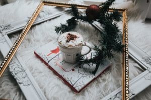 Christmas Hot Chocolate winter wedding planning in cheshire