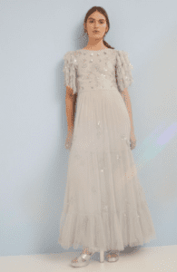 Sequin non-wedding dress