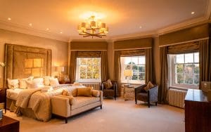 Bridal Suit accommodation at Delamere Manor