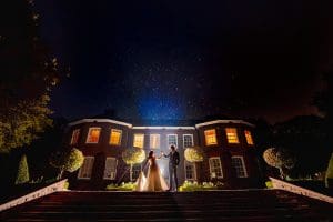 Delamere Manor at Night