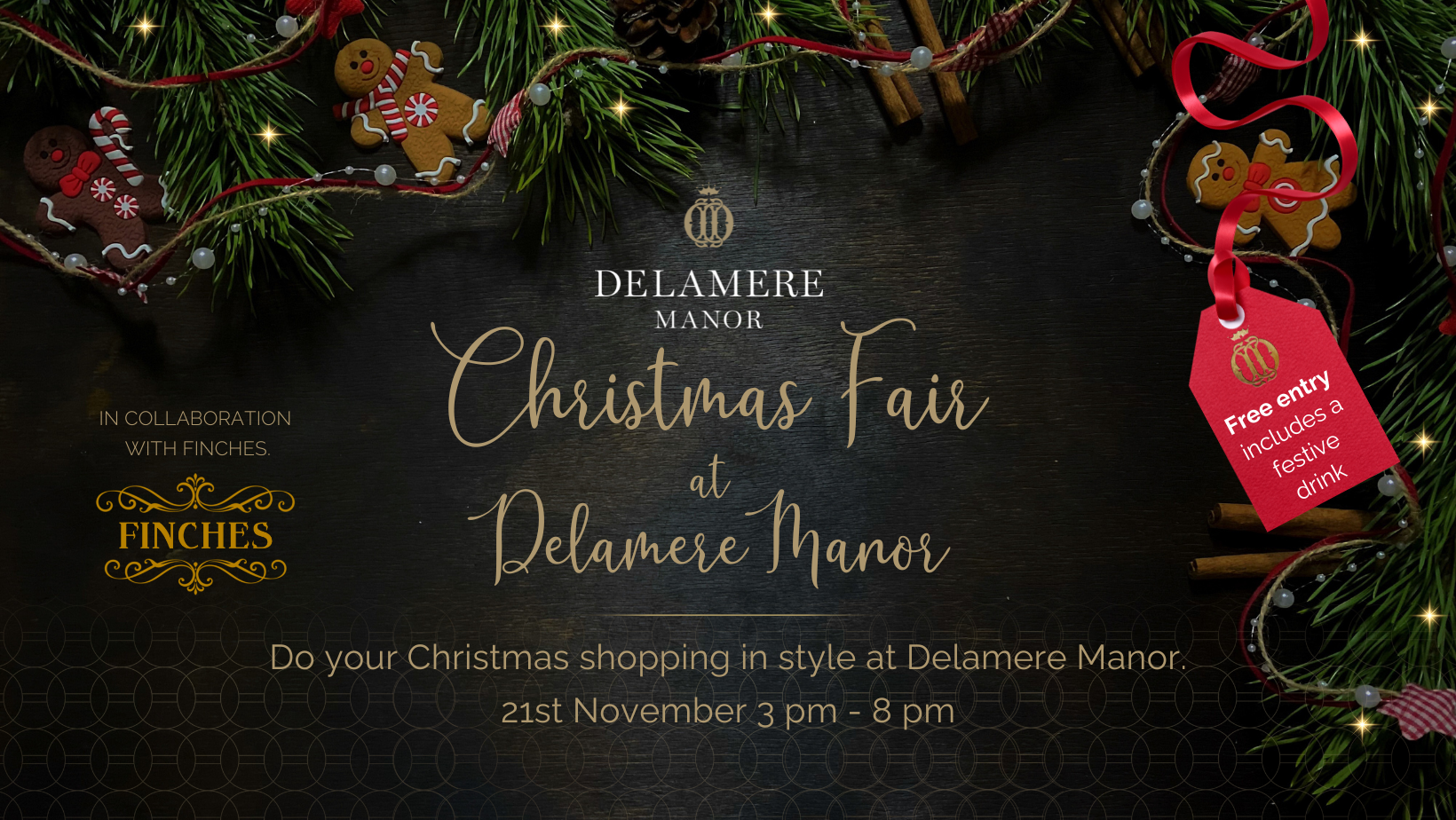 Luxury Christmas Fair at Delamere Manor