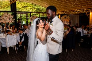First Dance at Delamere Manor Cheshire Wedding Venue