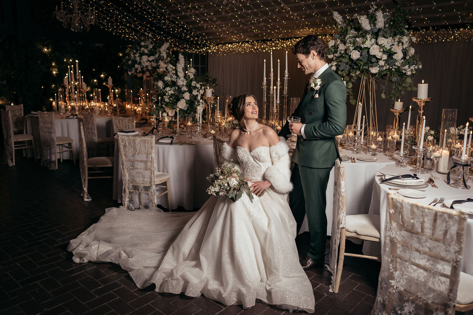 Winter Wedding at Delamere Manor