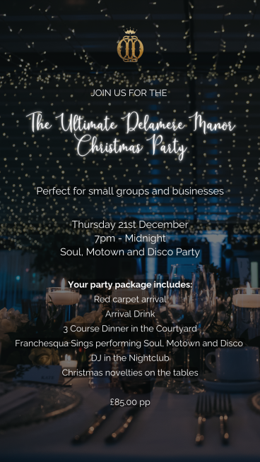 Christmas Party at Delamere Manor